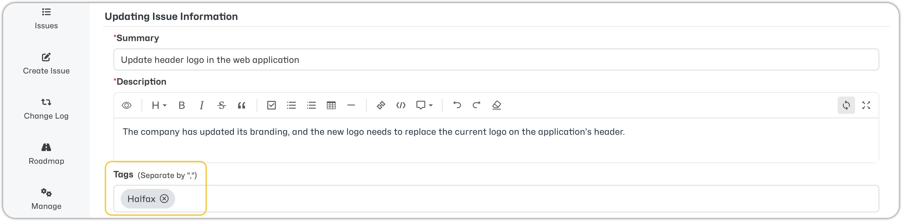 Create Tags 2